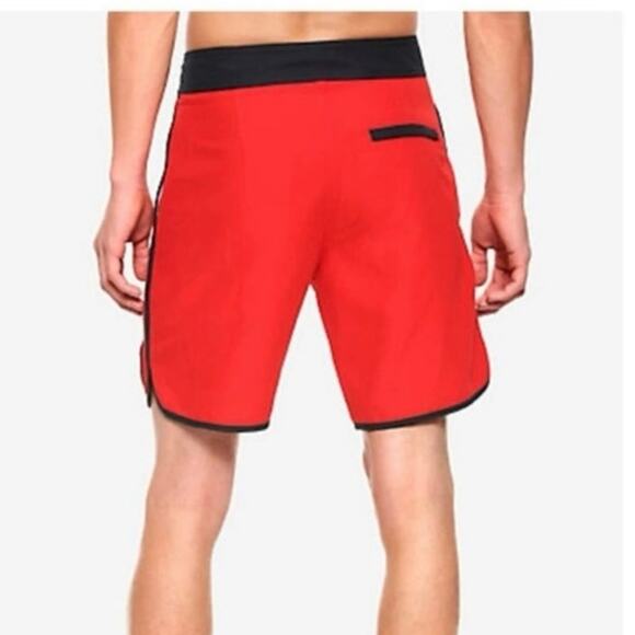 Hot Topic IT Loser Lover Red Black Men Swim Trunks Medium Board Shorts - Picture 3 of 8